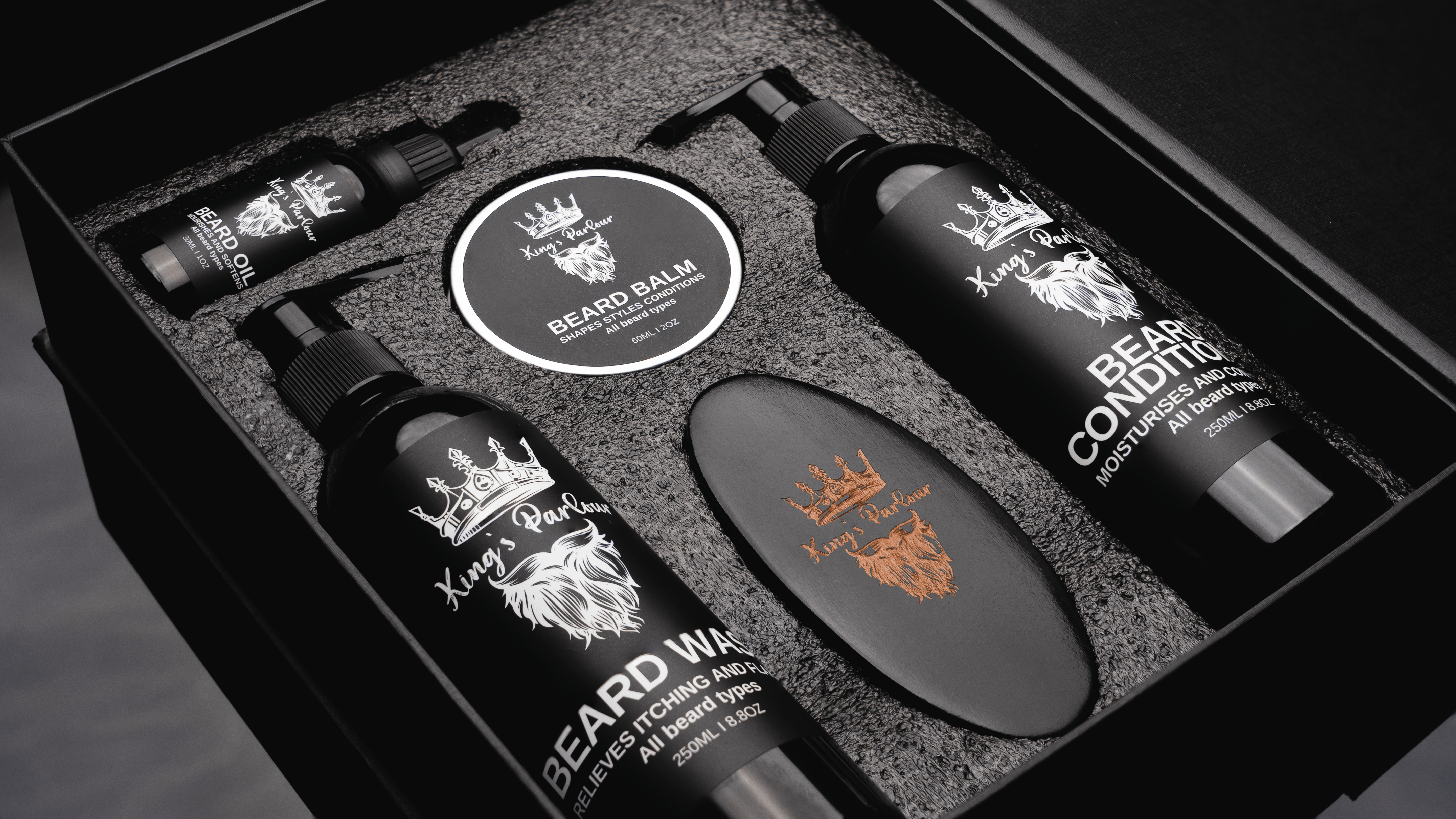 Kings Parlour Beard Care Gift Set - King's Parlour